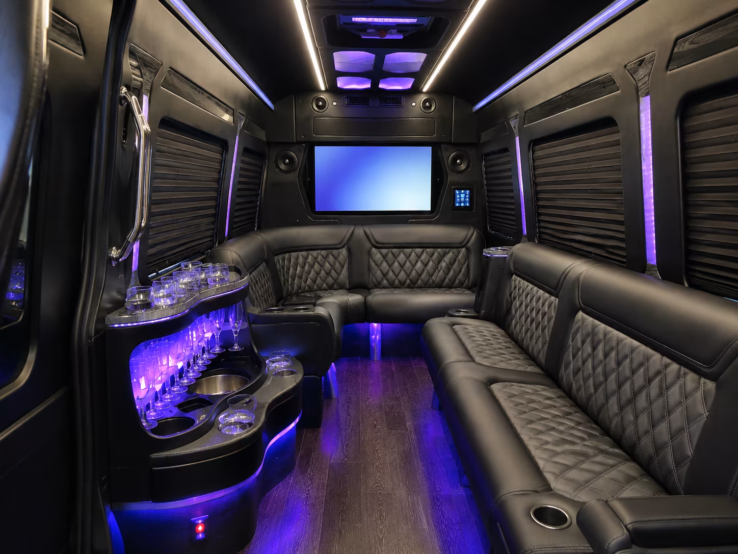 corporate event transportation to grounds for sculpture and mercer county venues