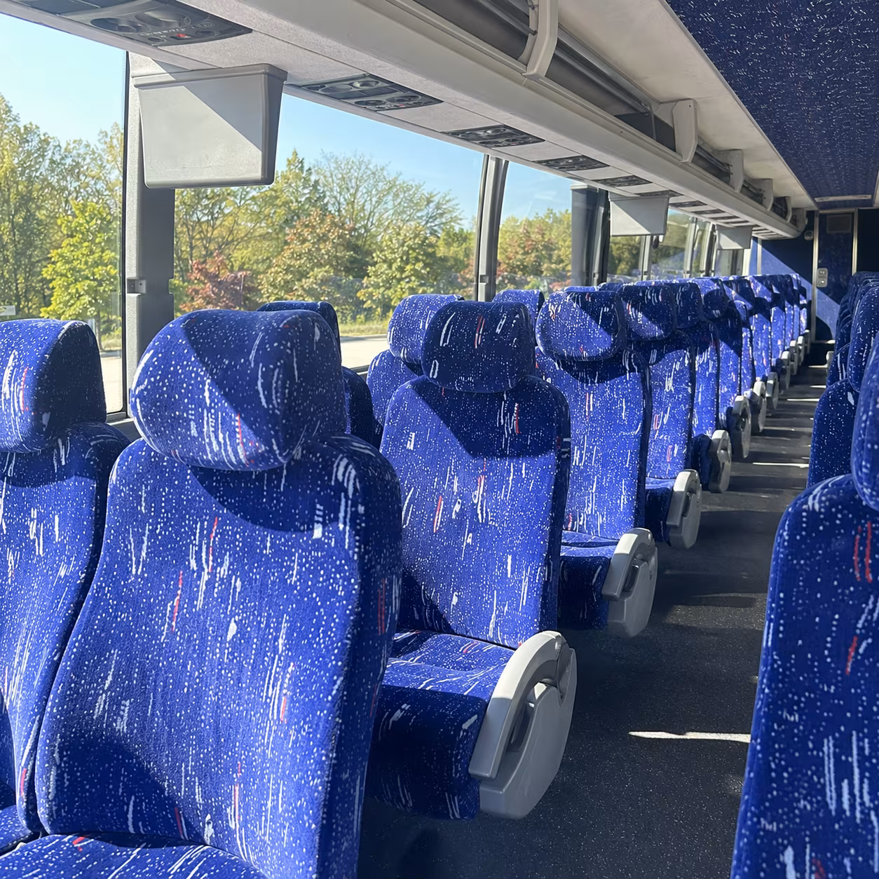 trenton private event transportation onboard seating