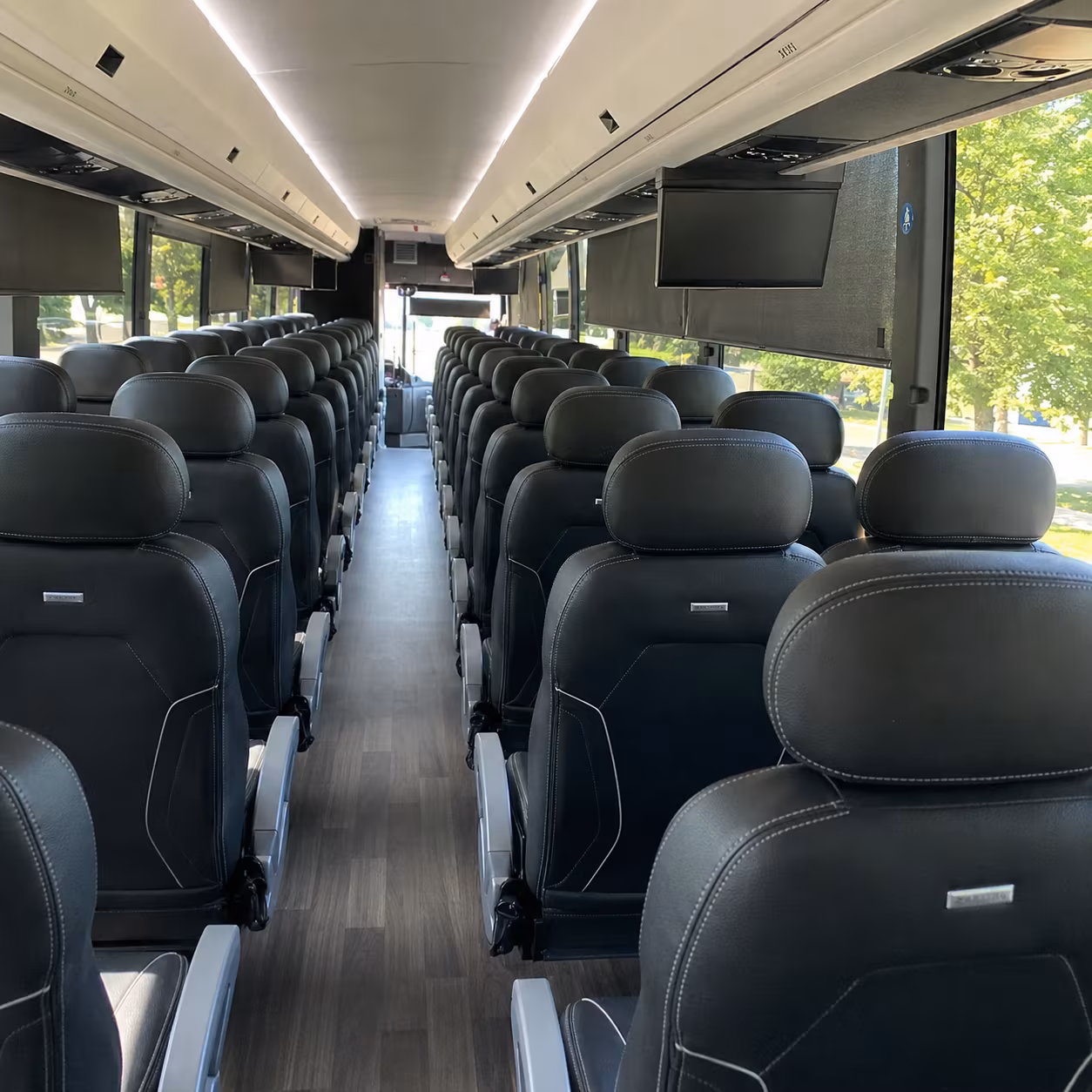 trenton school event transportation onboard seating