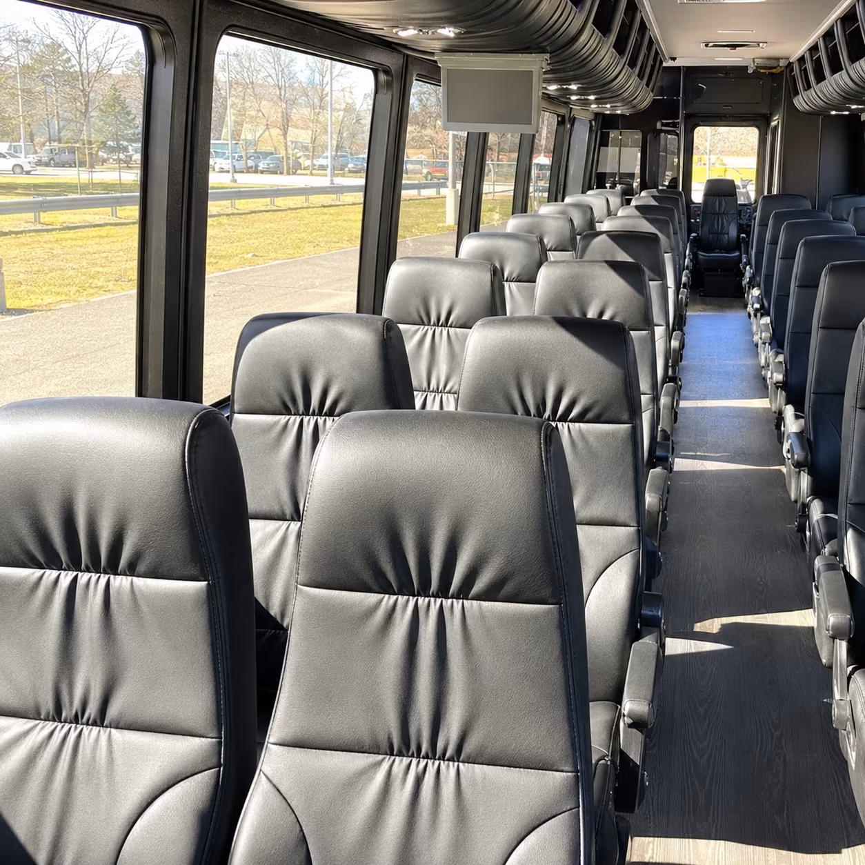 trenton wine tour brewery transportation onboard seating